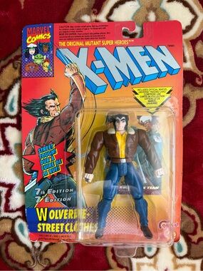 1994 Toy Biz X-Men Wolverine Street Clothes 7th Edition MOC Sealed Figure